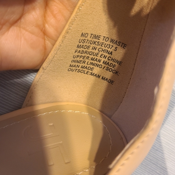 NWOT JustFab No Time To Waste Stiletto Heeled Sandal Size 7 - Picture 3 of 5